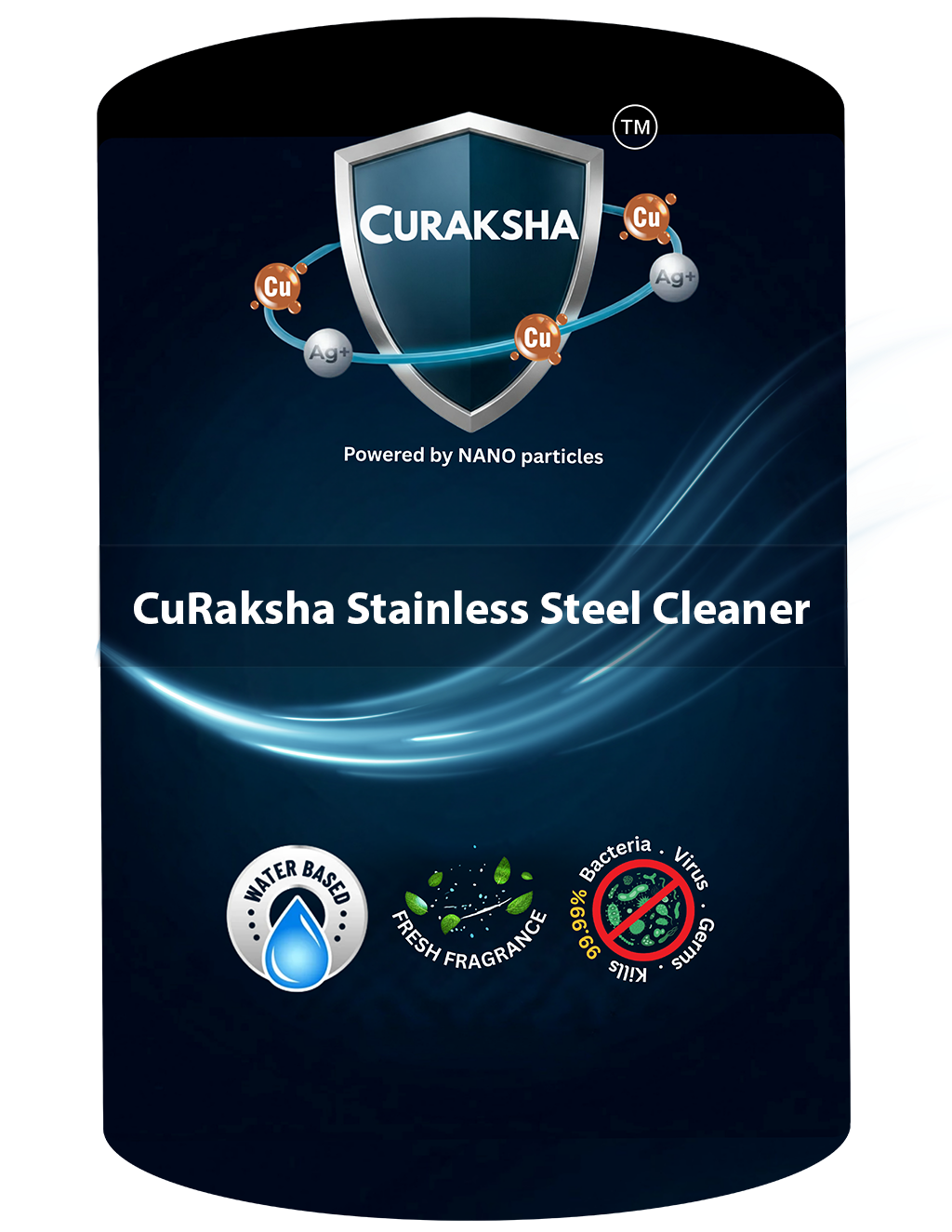 CuRaksha Stainless Steel Cleaner